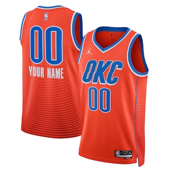 Custom Oklahoma City Thunder Jersey